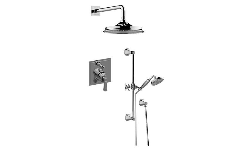 Pressure Balancing Shower System - Shower with Handshower