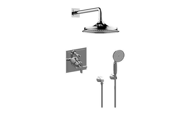 Finezza Full Pressure Balancing System - Shower and Handshower (Rough & Trim)