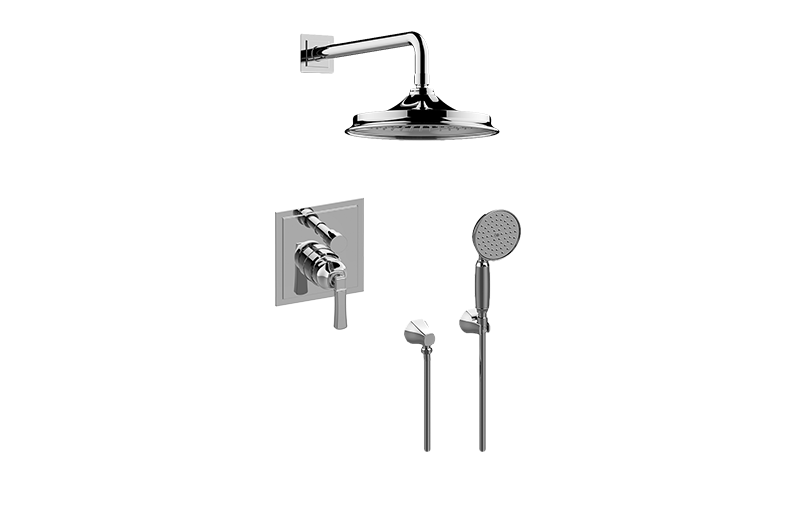 Finezza Full Pressure Balancing System - Shower and Handshower (Rough & Trim)