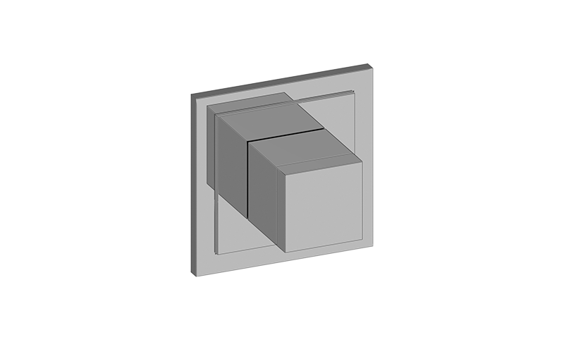 Transitional M-Series 2-Way Diverter Valve Trim with Handle
