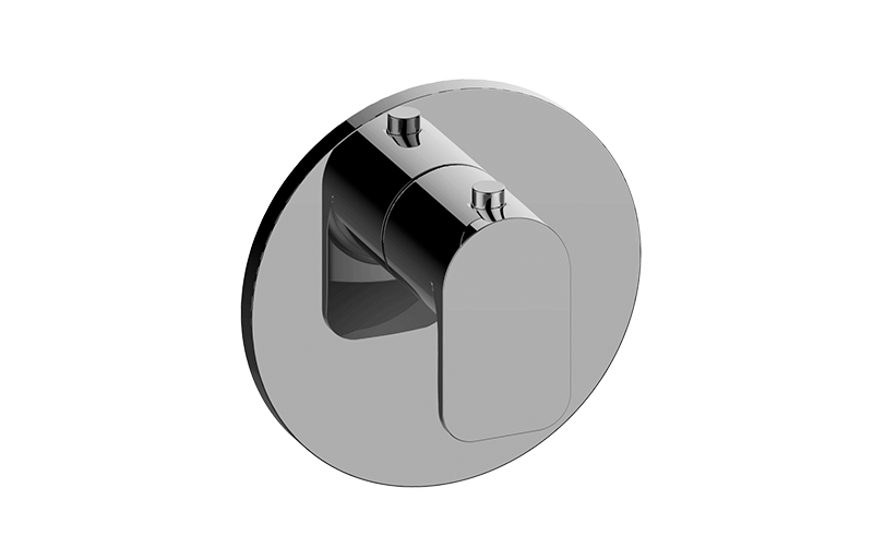 Sento Round M-Series Thermostatic Valve Trim with Handle