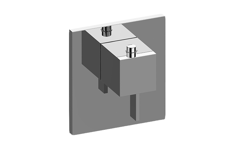 Qubic Tre M-Series Thermostatic Valve Trim with Handle