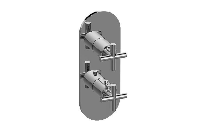 M-Series Valve Trim with Two Handles