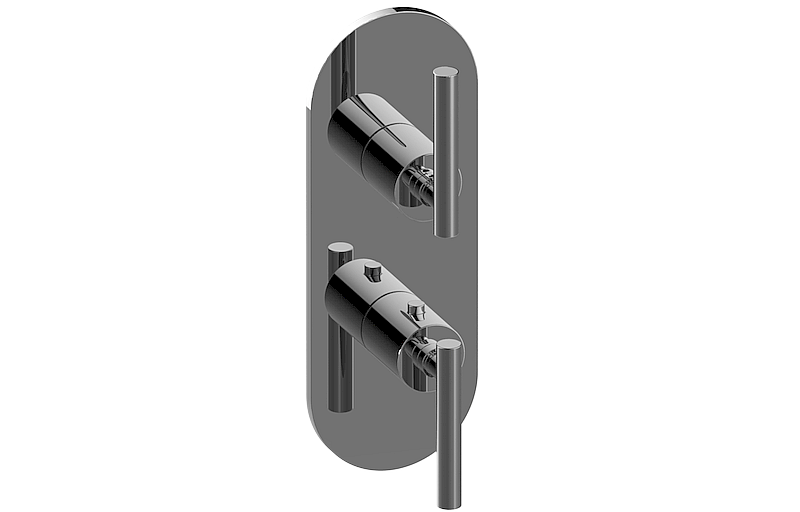 M-Series Valve Trim with Two Handles