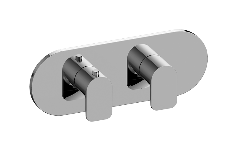 Sento M-Series Valve Horizontal Trim with Two Handles