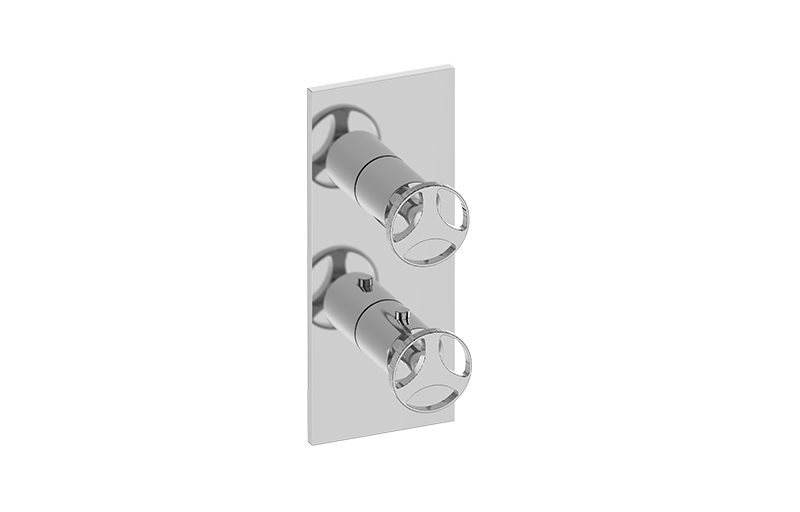 M-Series Valve Trim with Two Handles