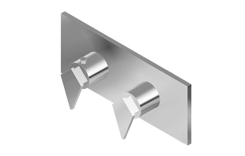 Stealth M-Series Valve Horizontal Trim with Two Handles