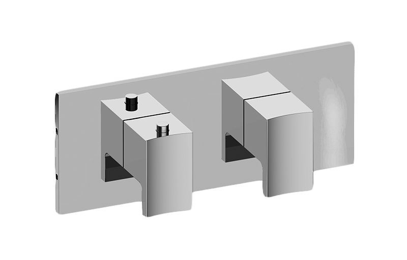 M-Series Valve Horizontal Trim with Two Handles