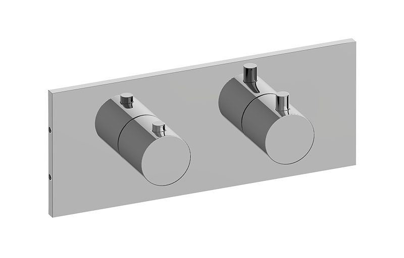 M-Series Horizontal Valve Trim with Two Handles