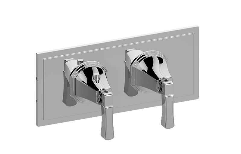 Finezza UNO M-Series Horizontal Valve Trim with Two Handles