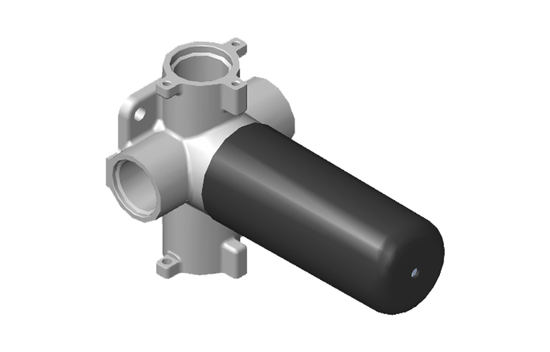 Three-Way Diverter Control Valve WITH Off Function (No Pass-Through)