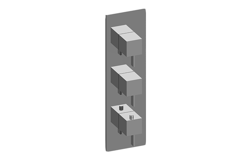 Qubic M-Series Valve Trim with Three Handles