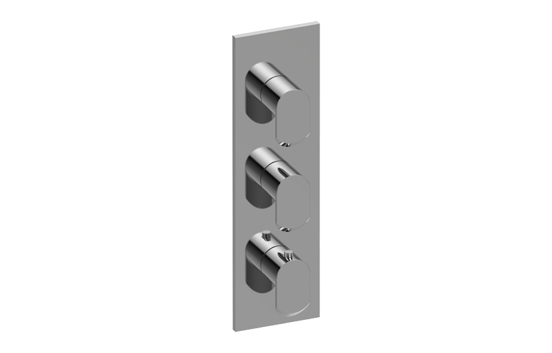 M-Series Valve Trim with Three Handles
