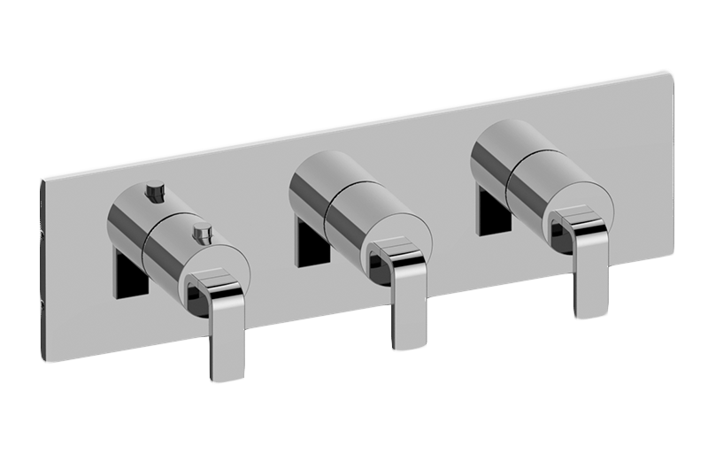 M-Series Valve Horizontal Trim with Three Handles