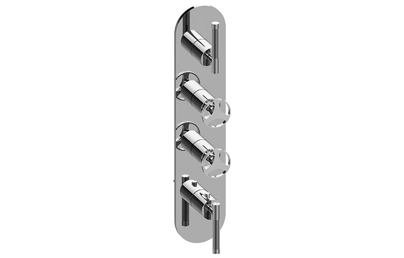 M-Series Valve Trim with Four Handles