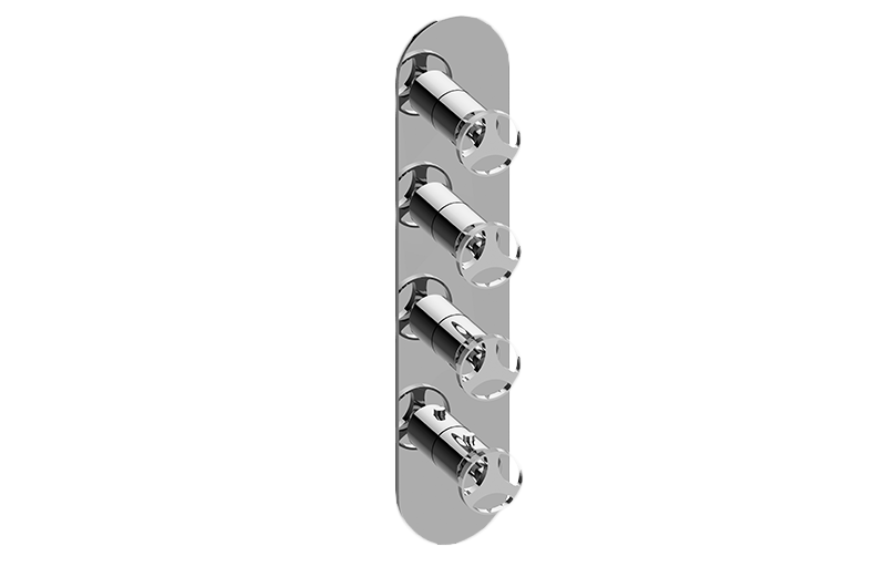M-Series Valve Trim with Four Handles