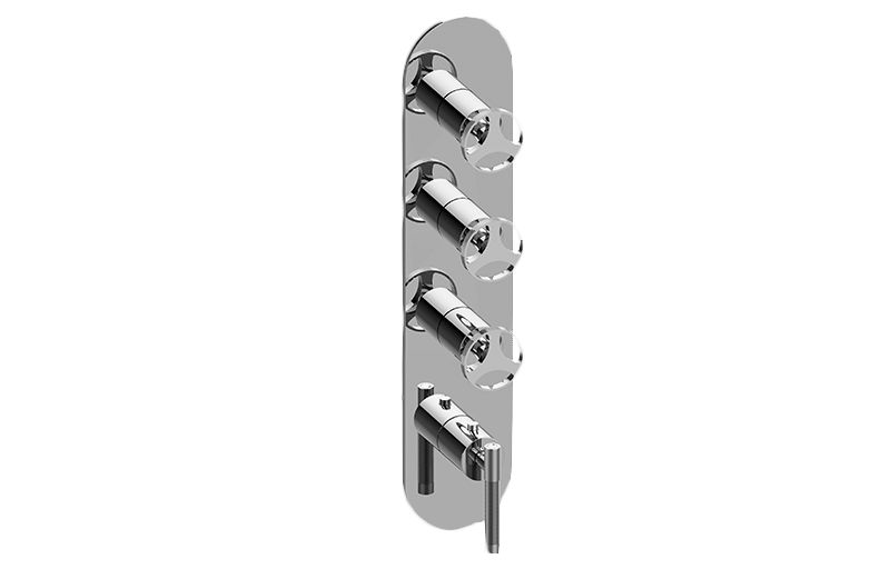 M-Series Valve Trim with Four Handles