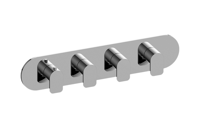 M-Series Valve Horizontal Trim with Four Handles