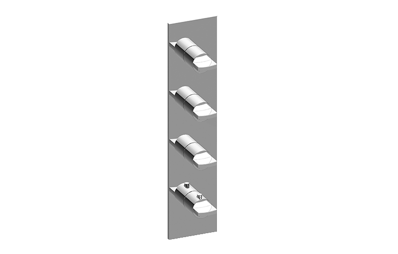 M-Series Valve Trim with Four Handles