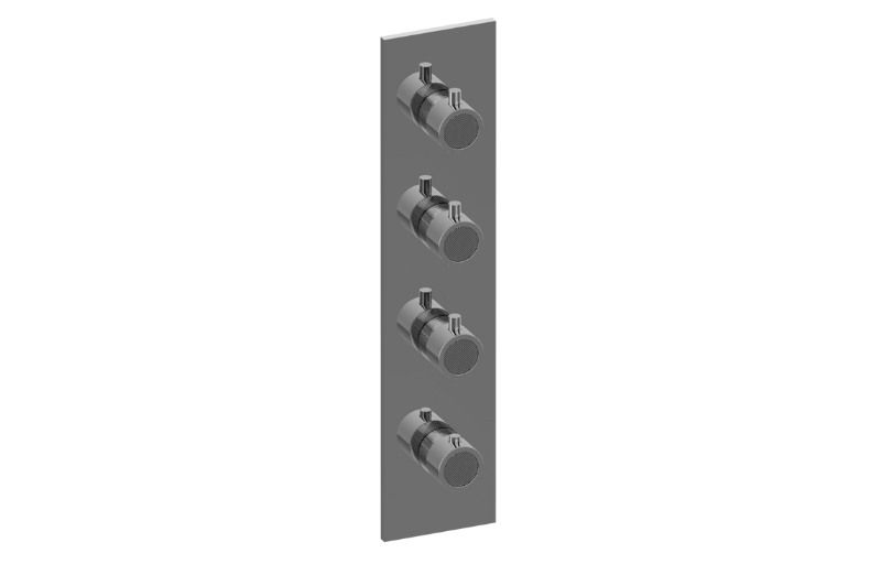 M-Series Valve Trim with Four Handles