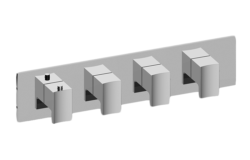 M-Series Valve Horizontal Trim with Four Handles