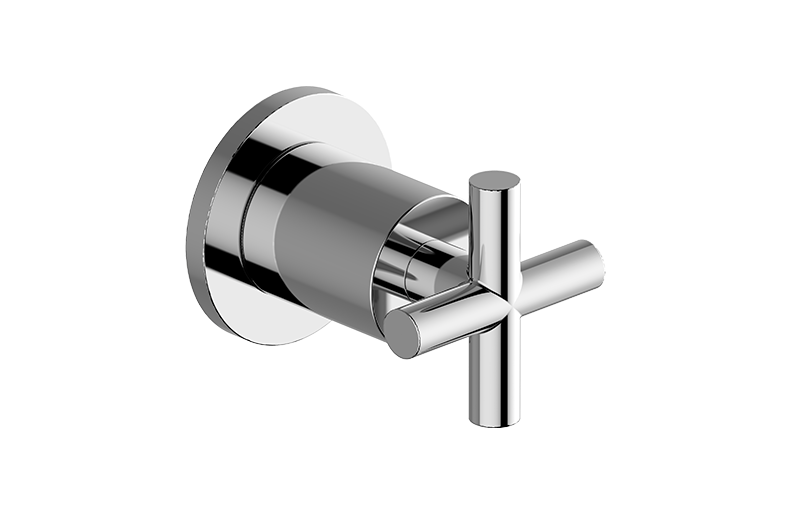 Round Round M-Series 2-Way Shared Diverter Valve Trim with Handle