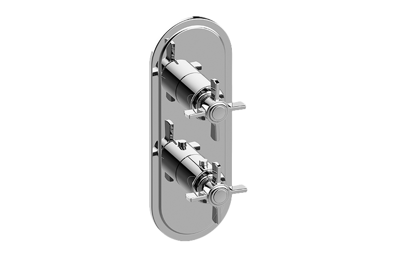 M-Series Valve Trim with Two Handles