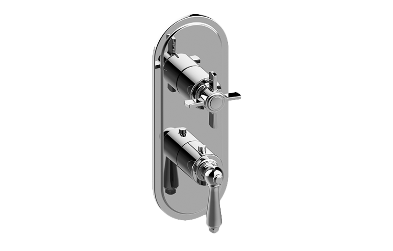 M-Series Valve Trim with Two Handles