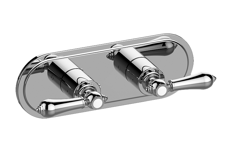 Adley M-Series Valve Horizontal Trim with Two Handles