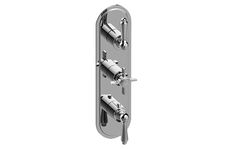 M-Series Valve Trim with Three Handles