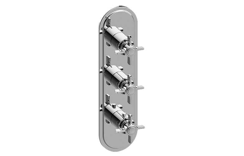 M-Series Valve Trim with Three Handles