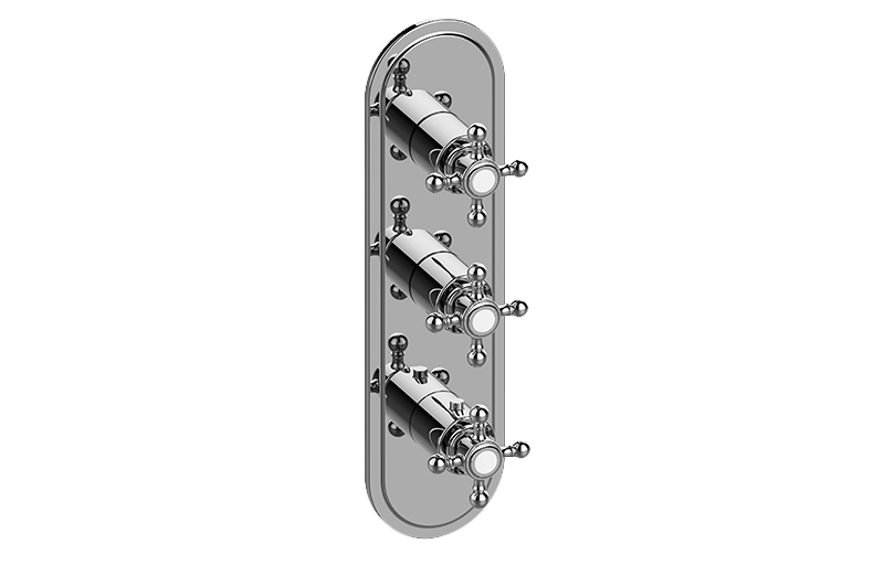 Adley M-Series Valve Trim with Three Handles