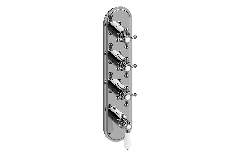 Adley M-Series Valve Trim with Four Handles