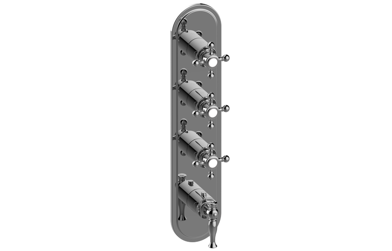 Lauren M-Series Valve Trim with Four Handles