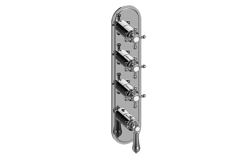 Adley M-Series Valve Trim with Four Handles