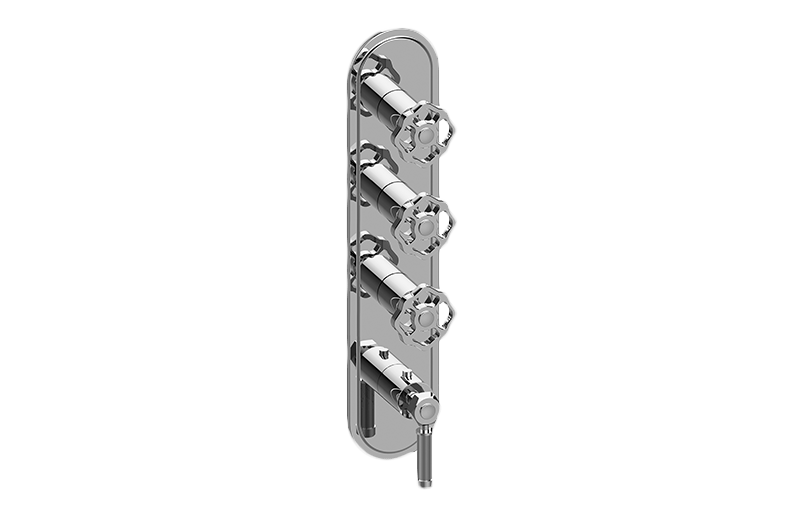 Piastra M-series con 4 maniglie - Parte esterna