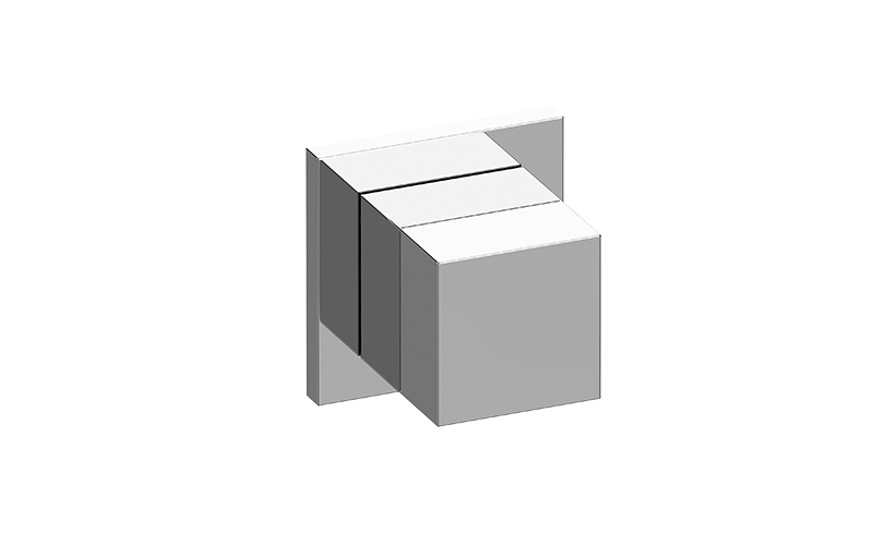 Robinet d'arrêt 3/4" - partie apparente