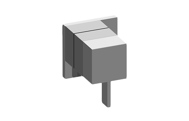 Qubic Tre M-Series Stop/Volume Control Valve Trim with Handle