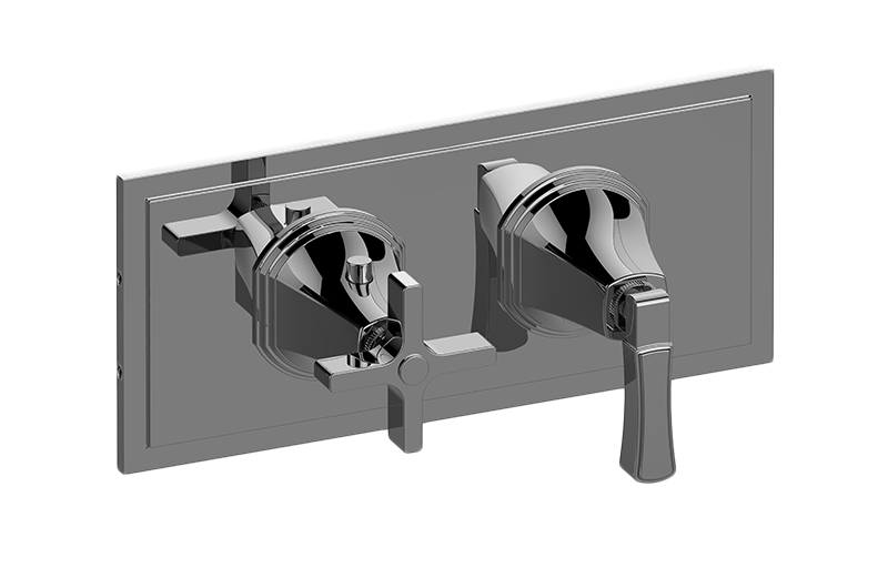 M-Series Valve Horizontal Trim with Two Handles