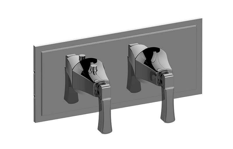 M-Series Valve Horizontal Trim with Two Handles