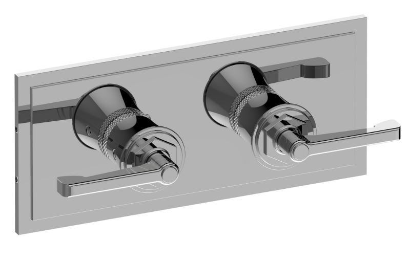 Vignola M-Series Valve Horizontal Trim with Two Handles