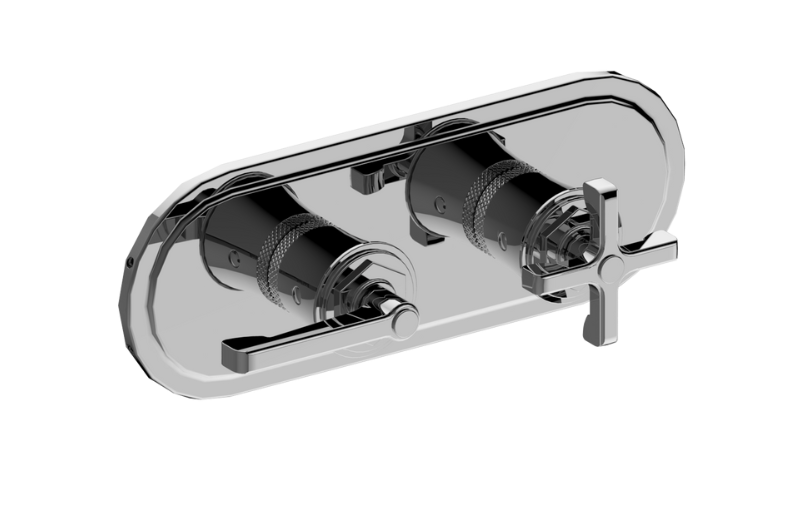 Vignola M-Series Valve Horizontal Trim with Two Handles