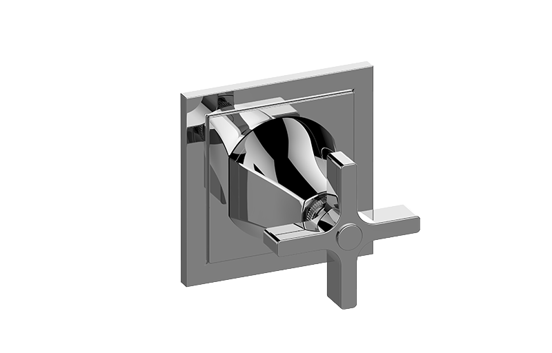 Finezza DUE Stop/Volume Control Trim Plate and Handle