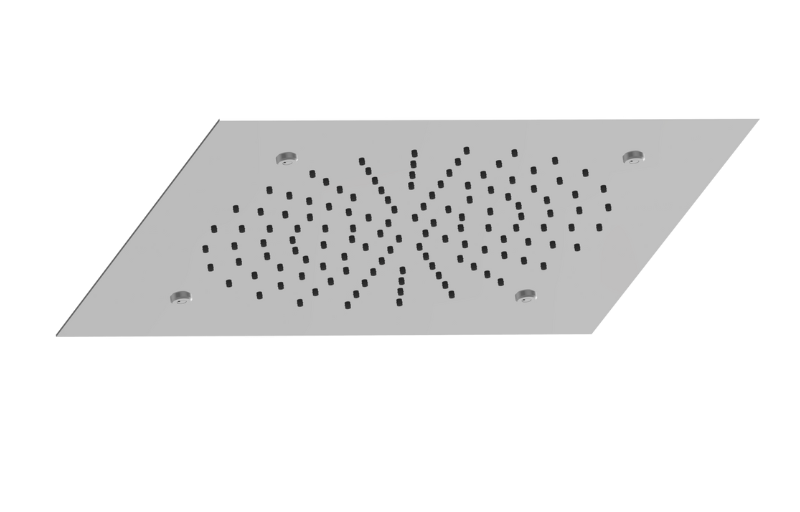 13-3/4” x 13-3/4” Square Ceiling-Mounted Showerhead