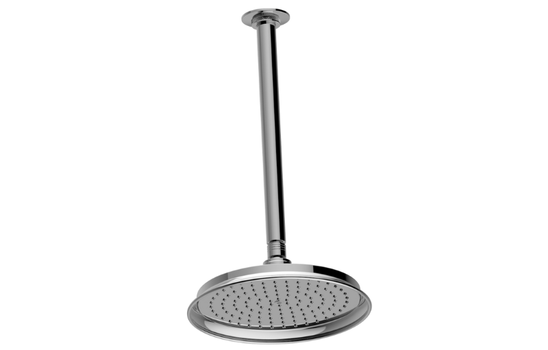 Vignola Showerhead with Ceiling Arm