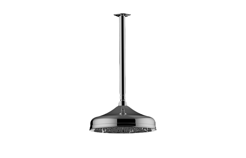 Traditional Showerhead with Ceiling Arm