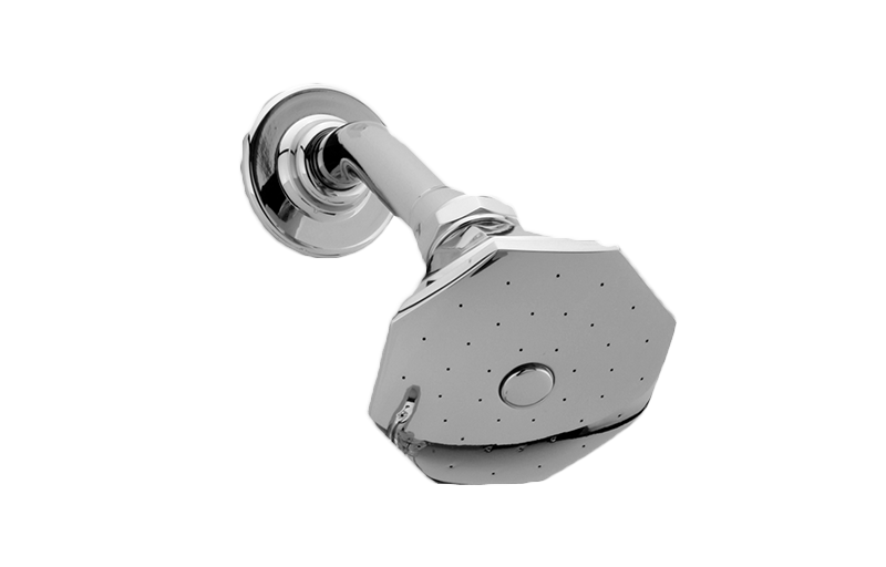 Topaz Showerhead with Shower Arm