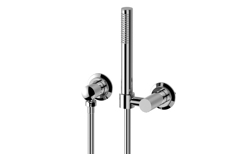 Contemporary Handshower with Wall Bracket