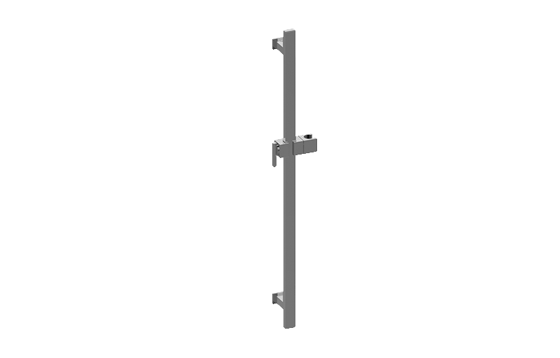 Contemporary Square Wall-Mounted Slide Bar