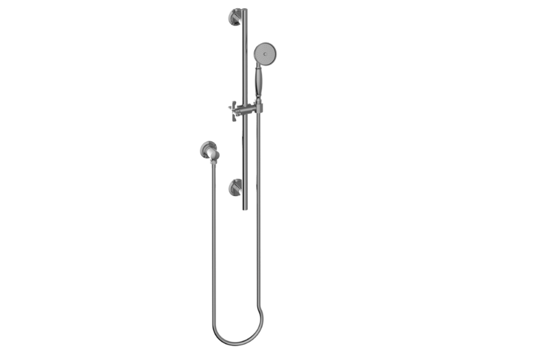 Vignola Transitional Handshower with Wall-Mounted Slide Bar